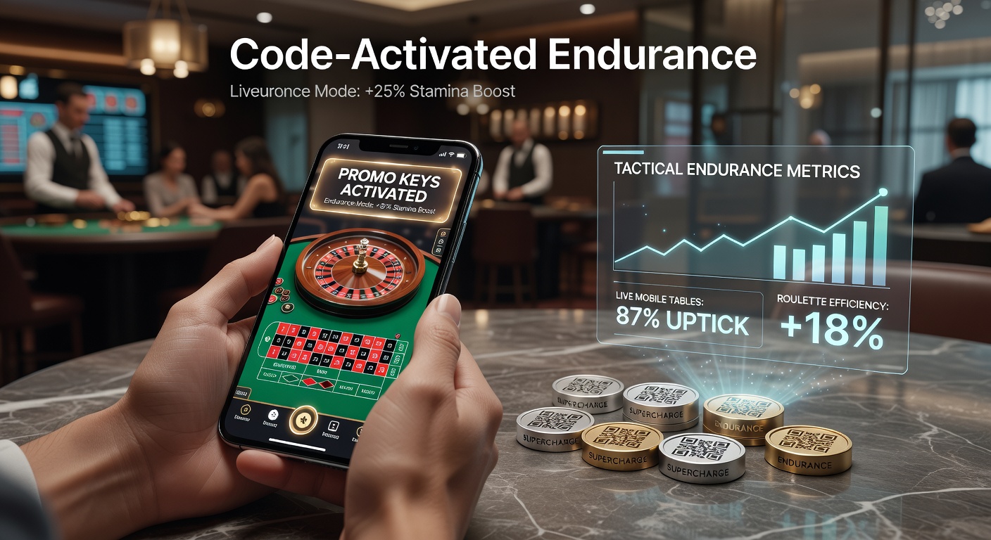Live mobile roulette table with dealer spinning wheel and promo code overlay highlighting extended play features