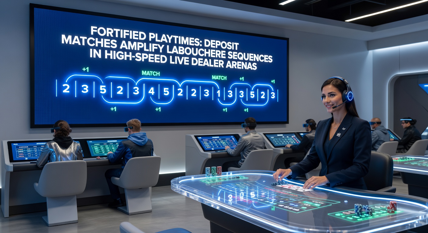 High-speed live dealer interface showing rapid roulette spins, Labouchere tracker app integrated, and deposit match progress bar filling up during an intense session