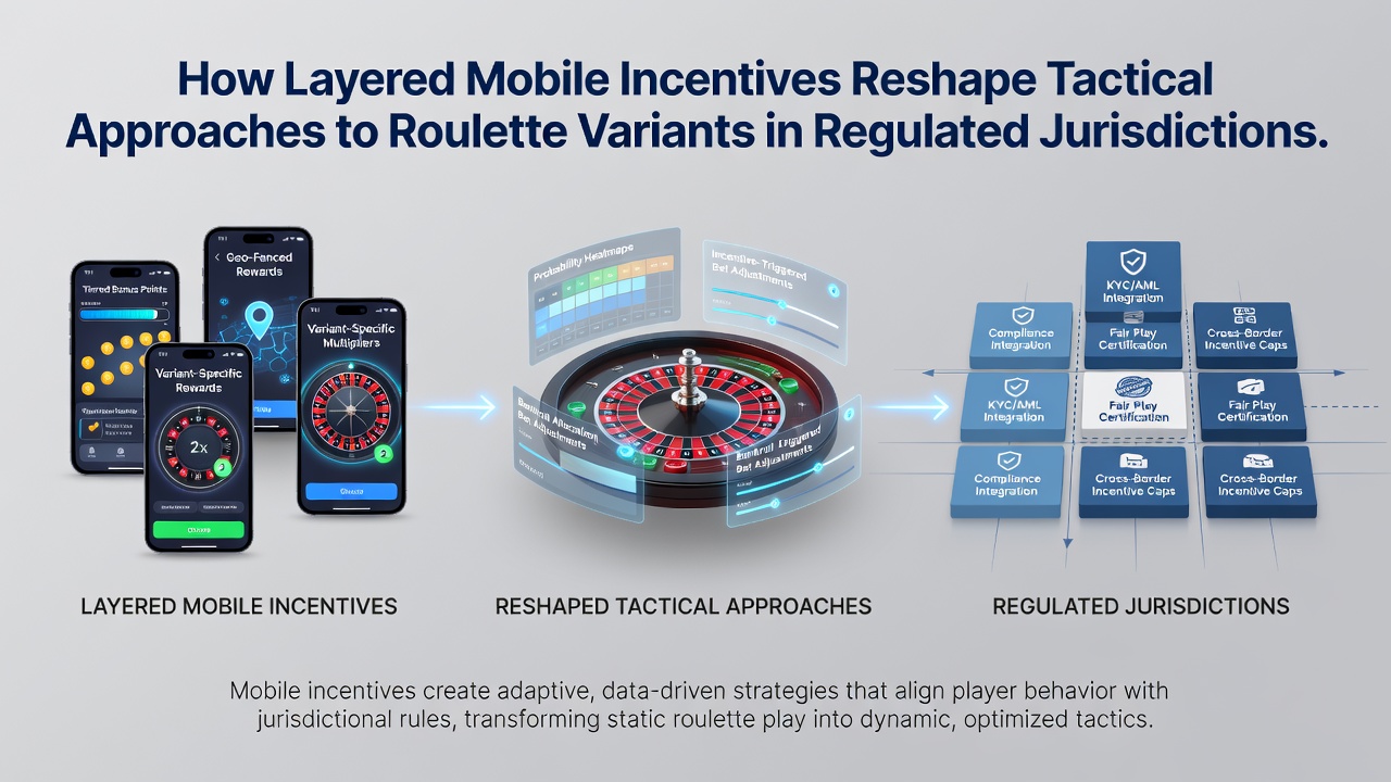 Analytics dashboard showing roulette variant performance metrics alongside mobile bonus layer progression