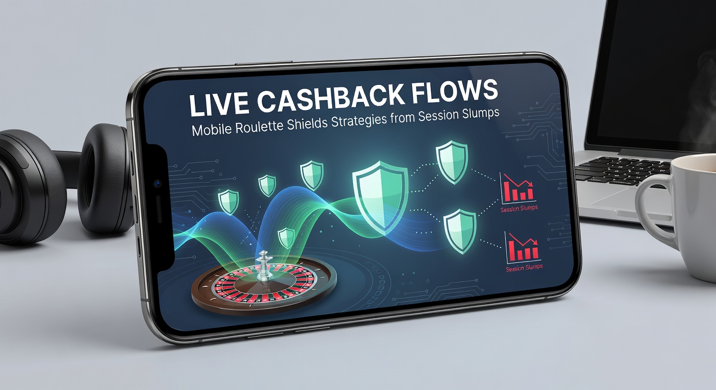 Graph illustrating cashback recovery curves in live mobile roulette sessions, showing slump mitigation over time