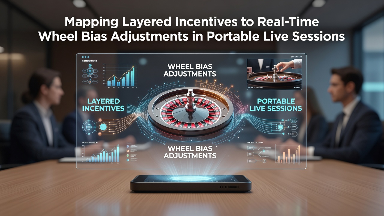 Diagram showing layered bonus structures mapped against real-time wheel bias detection in mobile live roulette interfaces