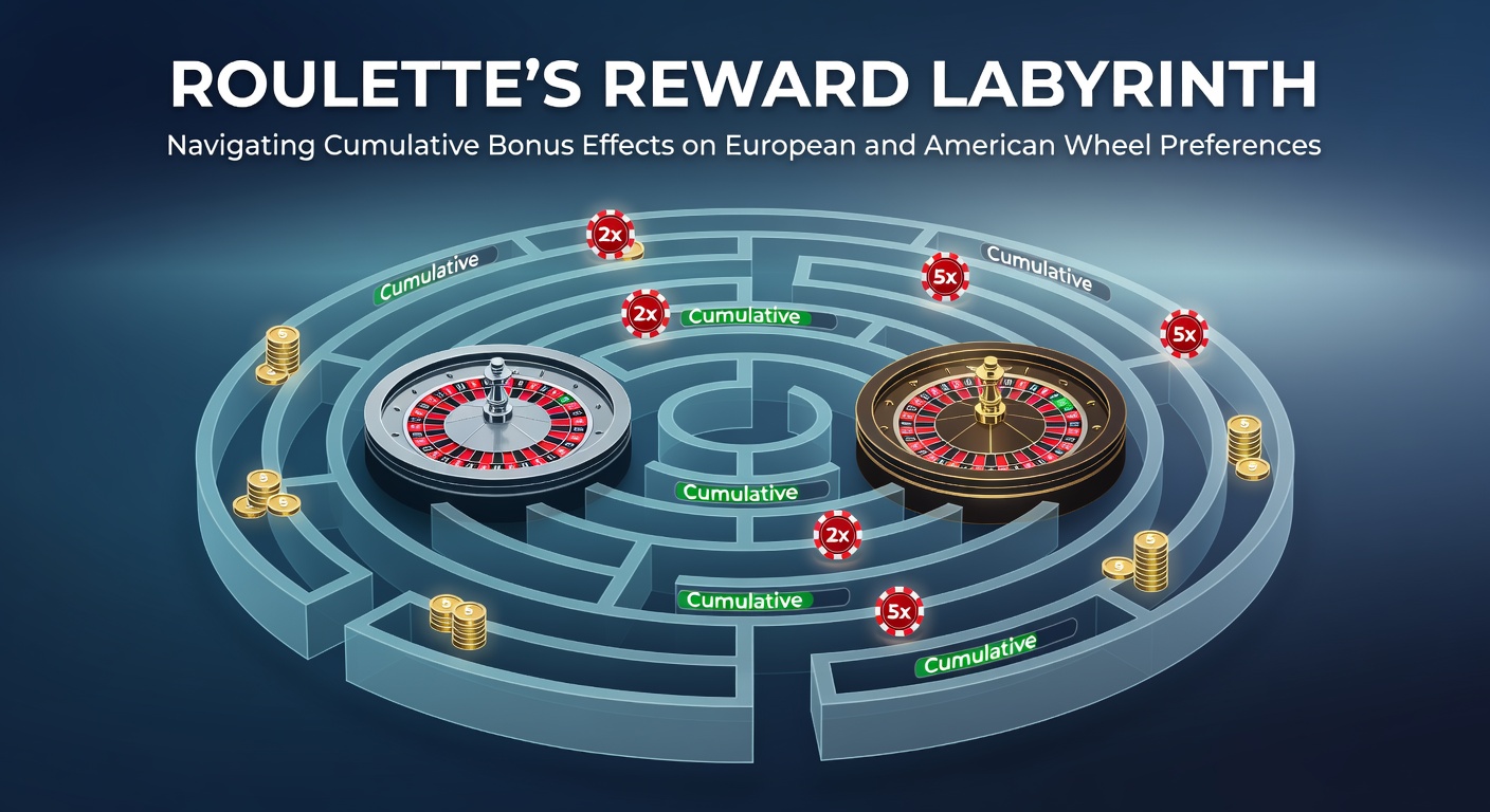 European and American roulette wheels side by side showing zero positions and bonus overlay graphics