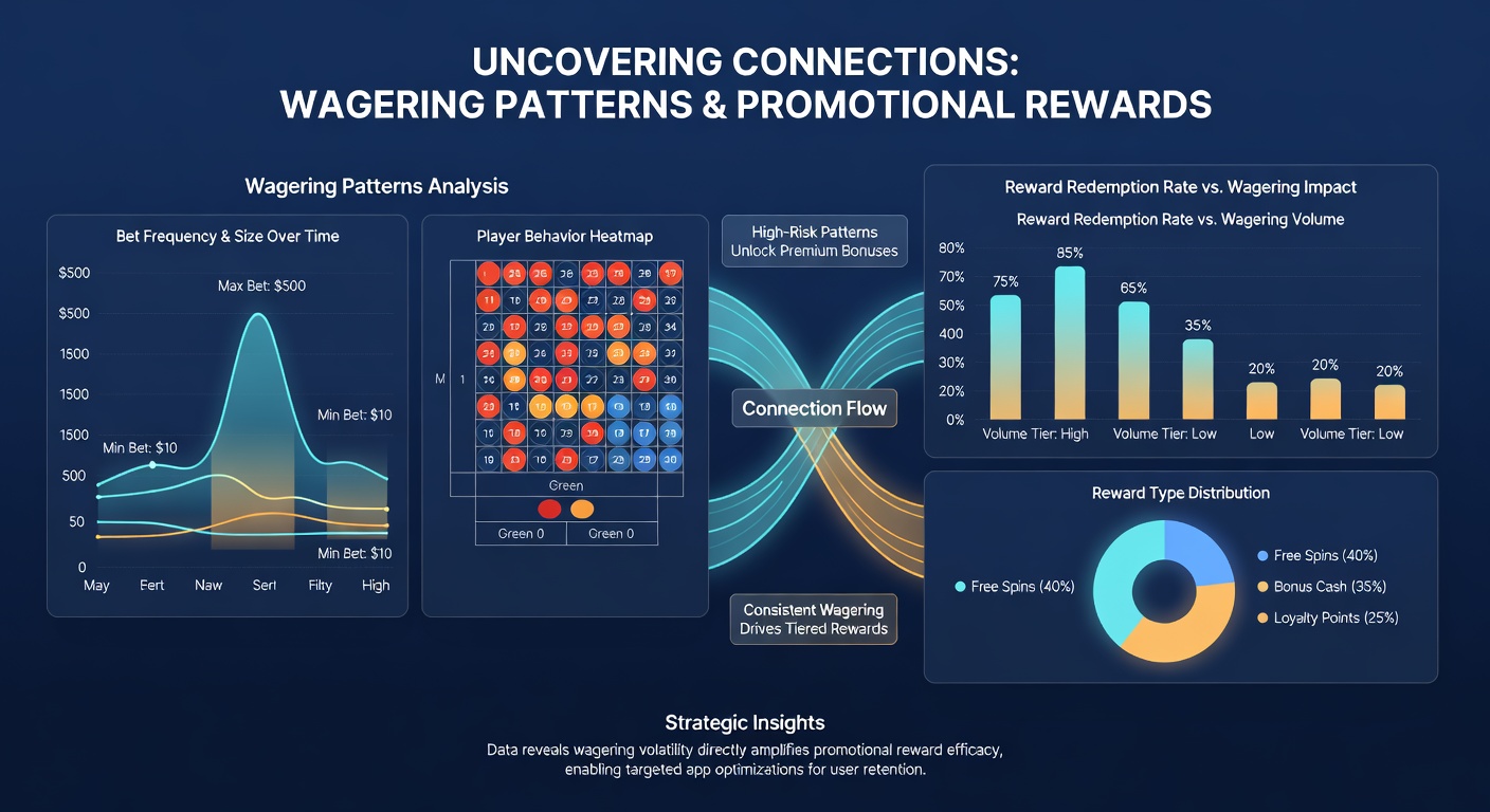 Mobile roulette app interface showing betting patterns and active promotional rewards